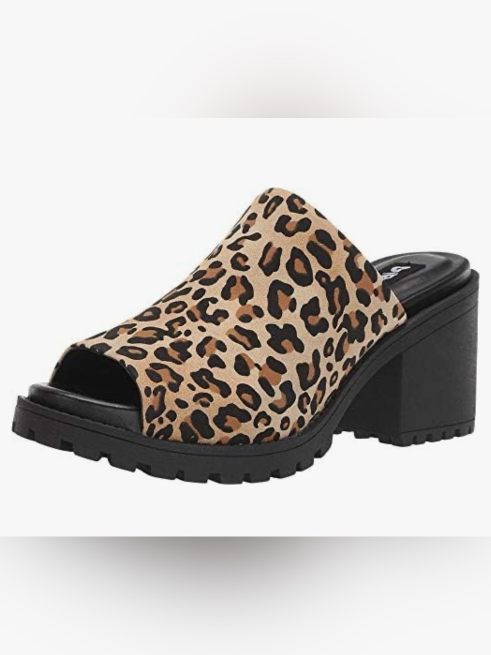 Dirty Laundry Leopard Platform Chunky Heels Statement Stylish Y2K Grunge Goth